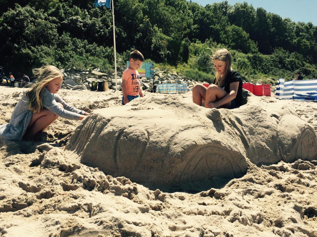 Kapitanskie Domki Trzęsacz Dış mekan fotoğraf